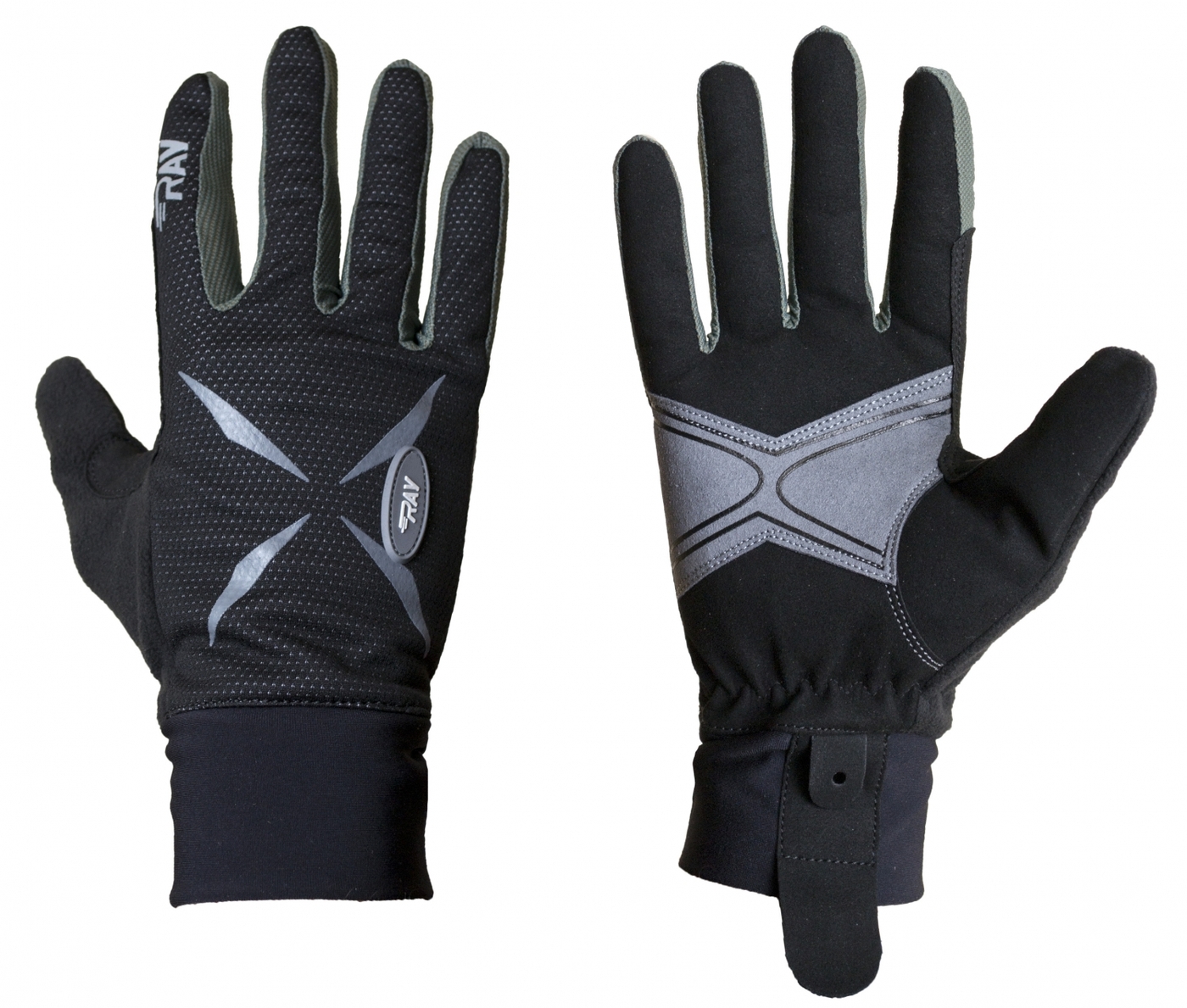 Перчатки спортивные для лыж и бега, велоперчатки RAY Анатомик — купить ...