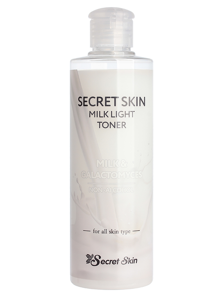 Secret Skin Тонер для лица с молочными протеинами Milk Light Toner, 250мл