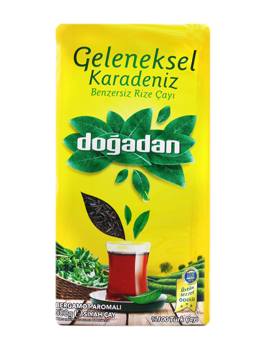 Турецкий чёрный чай с бергамотом Dogadan Geleneksel Karadeniz 500г ...