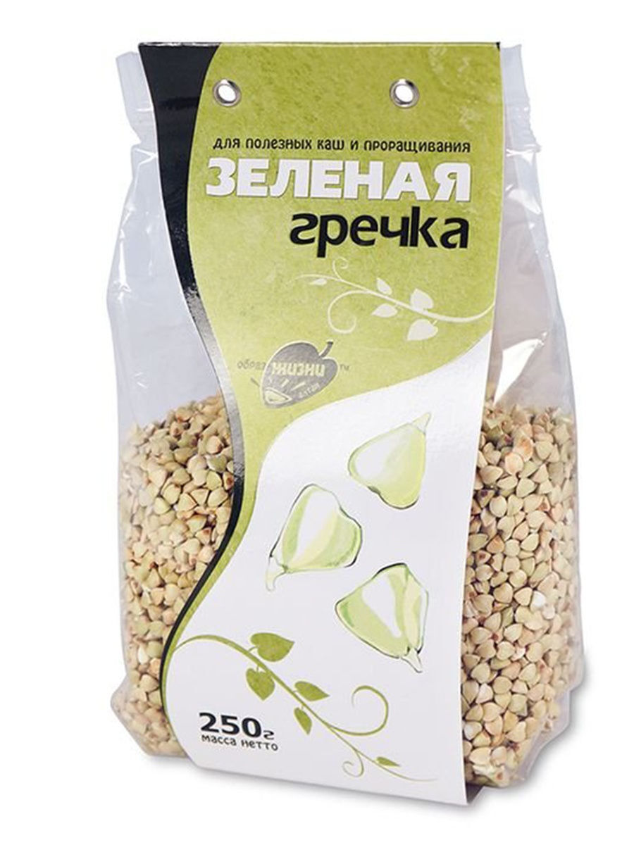 Зелёная гречка, 250 г х 2 шт — купить в интернет-магазине OZON с ...