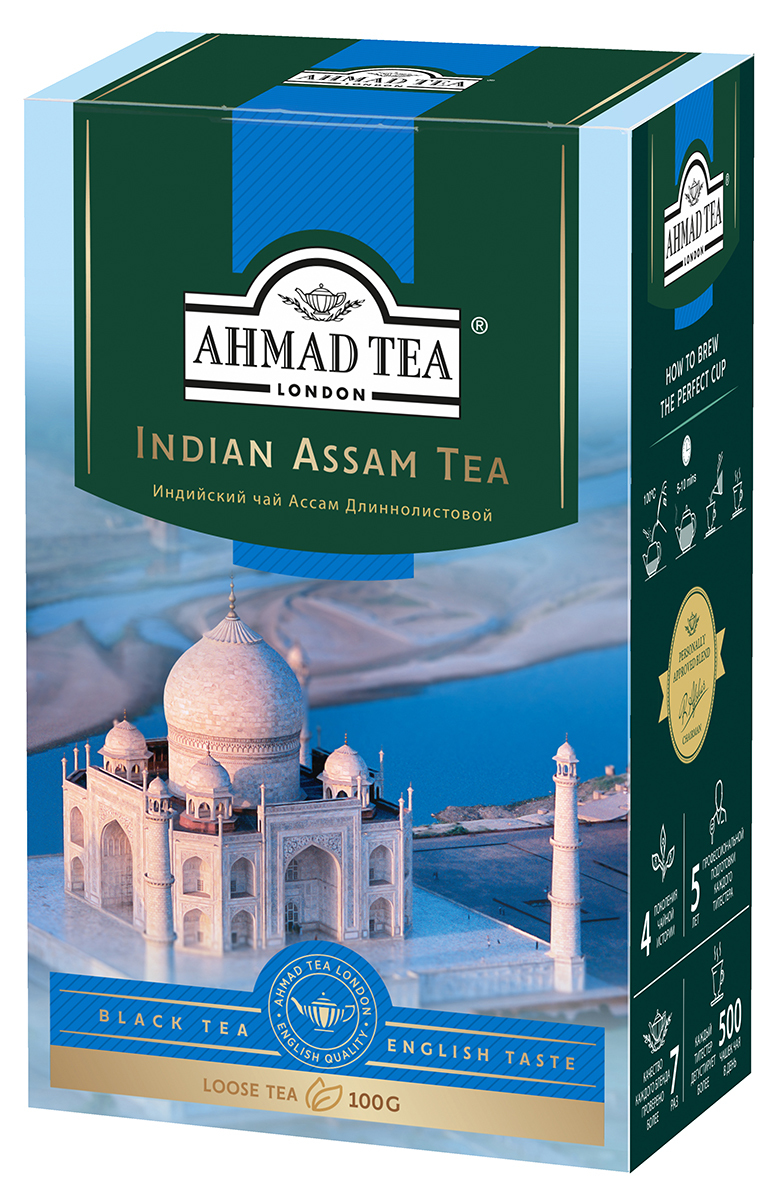 ЧайлистовойчерныйAhmadTeaAssam,100г