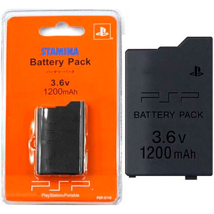 Аккумуляторная батарея Stamina Battery Pack Li-ion 1200mAh (PSP-S110) для PSP 2000/3000