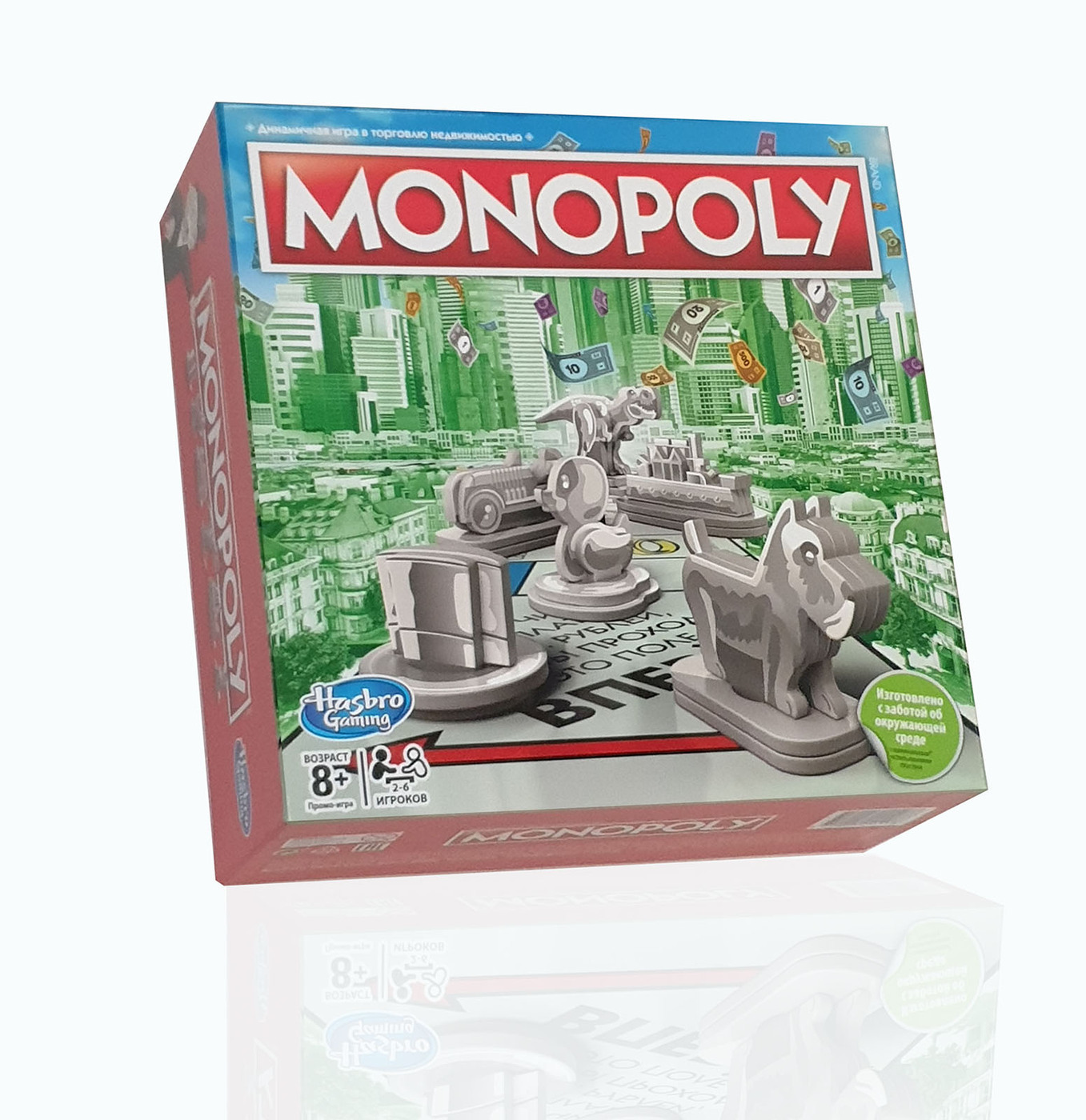 Настольная игра: Monopoly, Монополия классическая, ЭКО версия ...