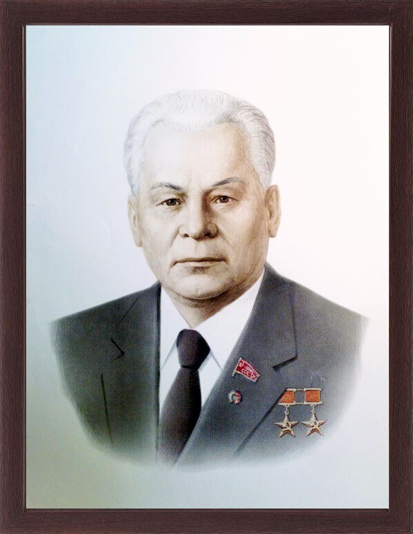 Портреты советских деятелей. Черненко генеральный секретарь ЦК КПСС.