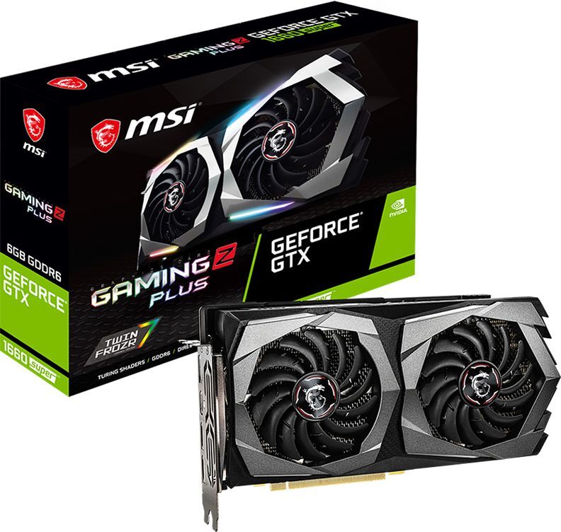 MSIВидеокартаGeForceGTX1660SUPER1660SUPERGAMINGZPLUS6ГБ(GTX1660SUPERGAMINGZPLUS)