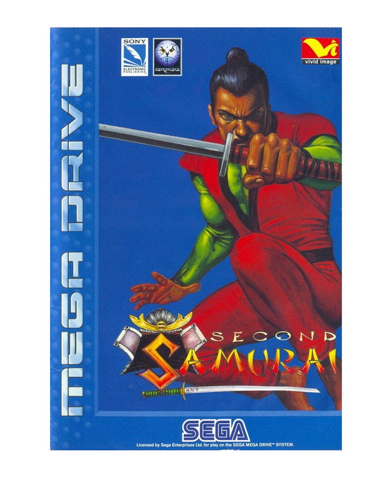 Игры сега русская версия. Second Samurai Sega обложка. Игра сега про самурая. Sega Mega Drive игры. Sega Mega Drive 2 игры.