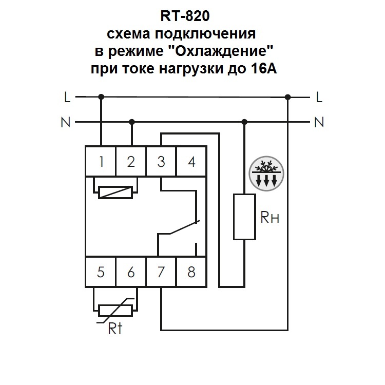 Схема подключения rt 820m