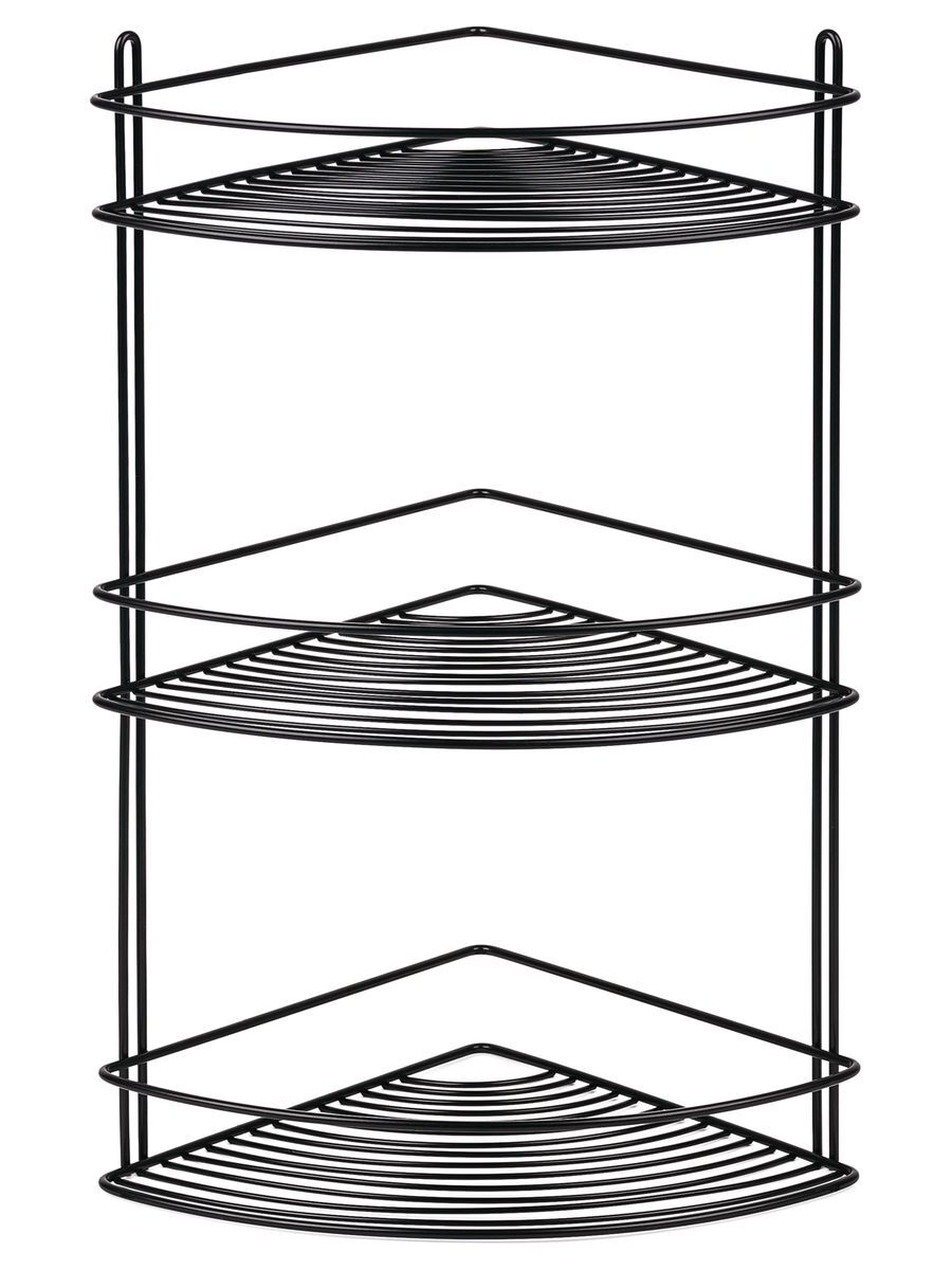 полка для ванной комнаты угловая чмз 3 ярусная