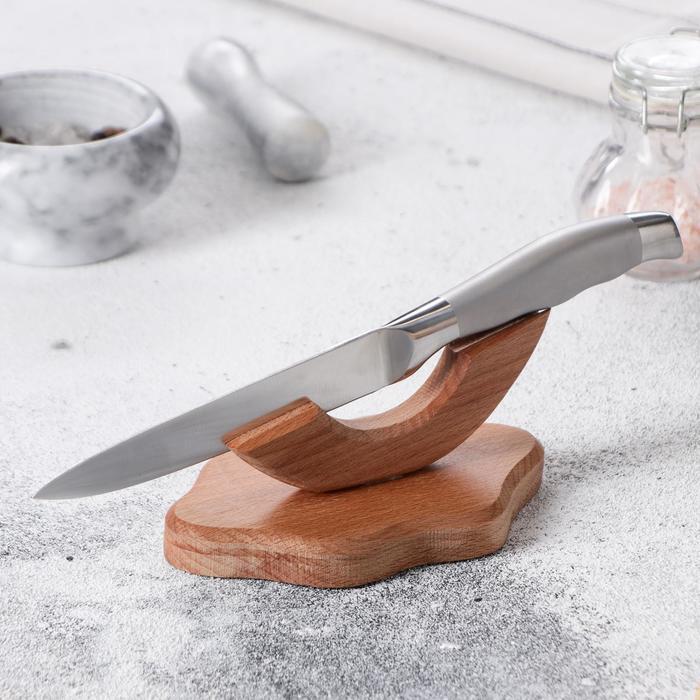 Подставка для ножа, 14 * 8 см, массив бука — купить в интернет-магазине ...