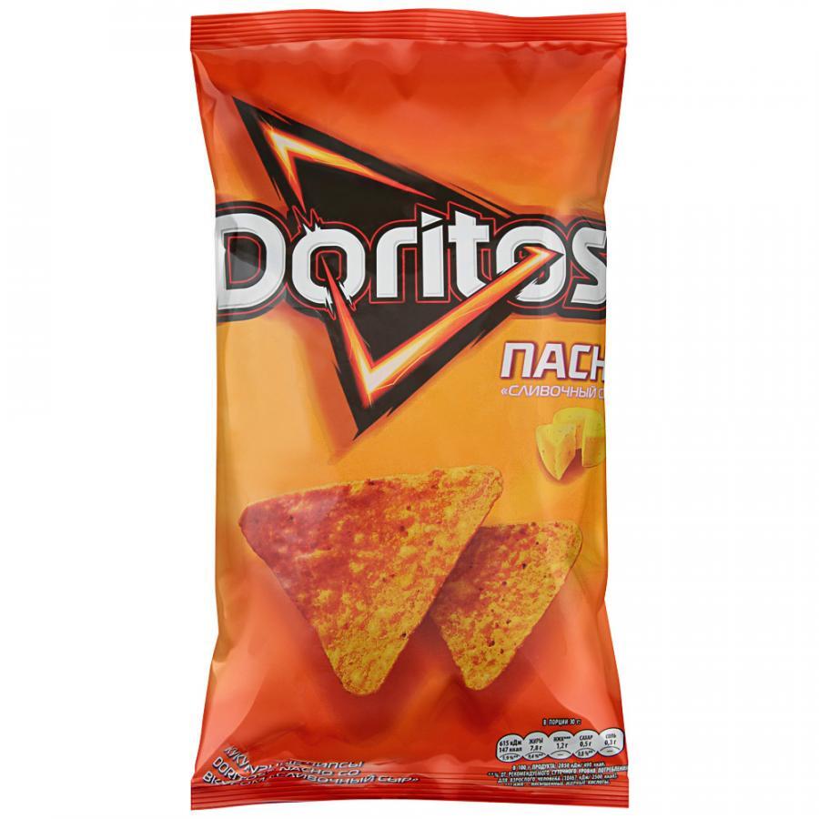Снеки Doritos Сливочный Сыр Начо, 100 г / Чипсы Доритос Сыр - купить с ...