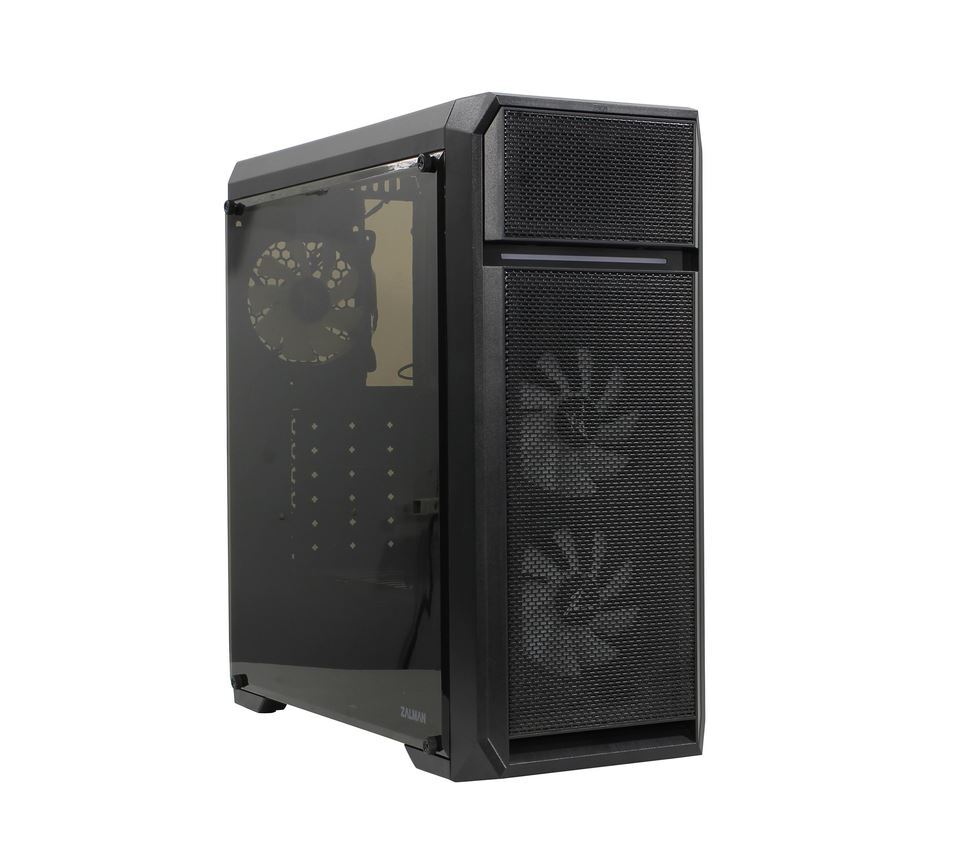 Компьютерный корпус zalman n5 tf black обзор