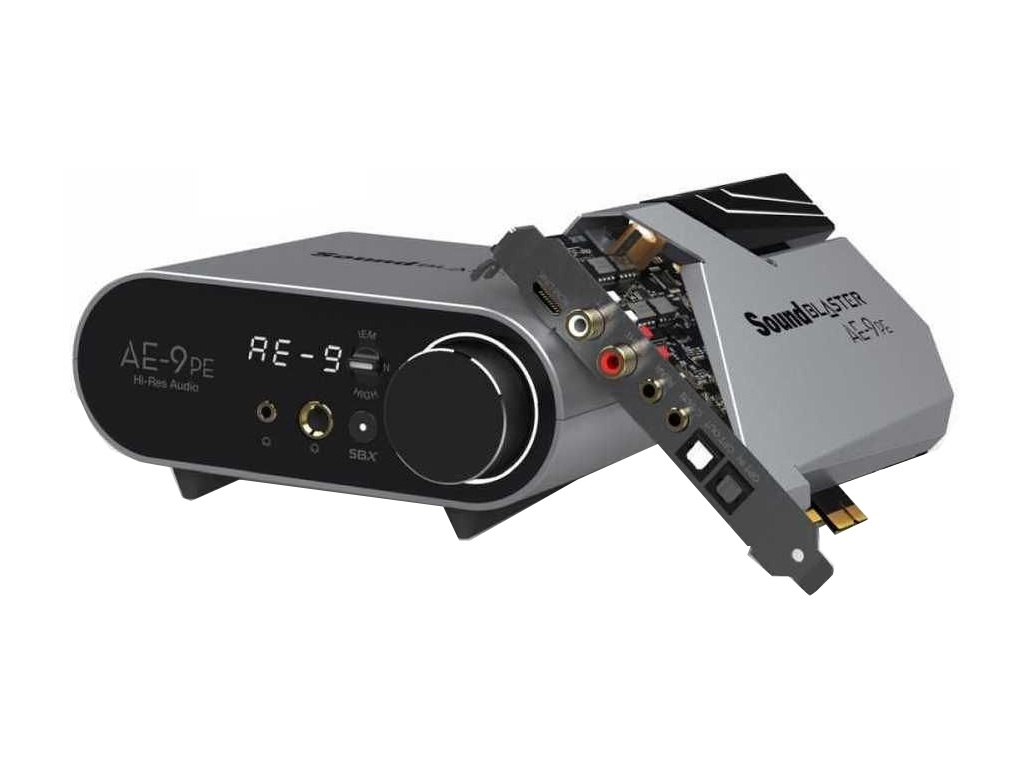 Звуковая карта pci e creative sound blaster ae 7