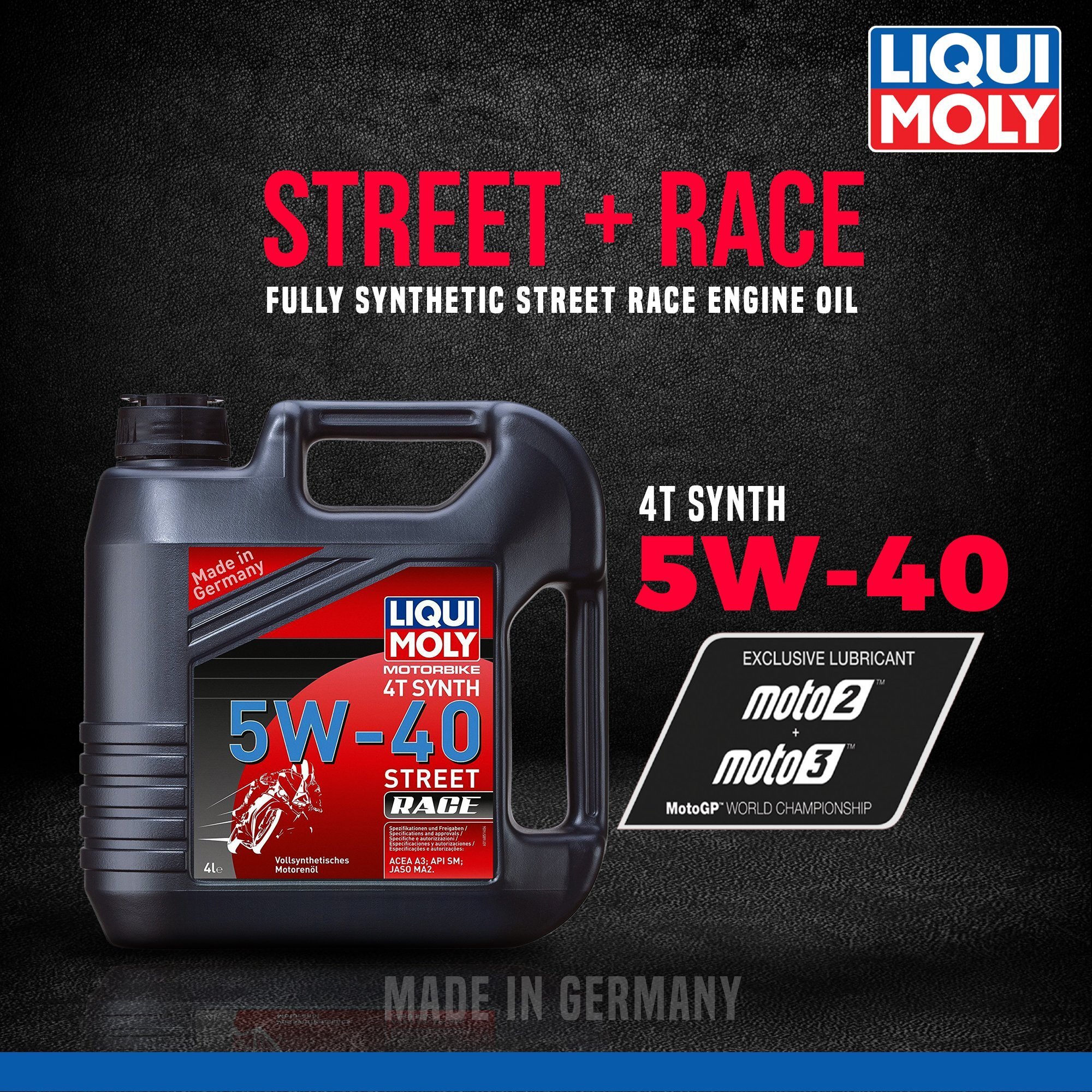 Liqui Moly 2t Synth Street Race. Liqui Moly motorbike 4t 10w-40 Street. Ликви моли 10 в 40 стрит мотобайк 4 т 20 года.