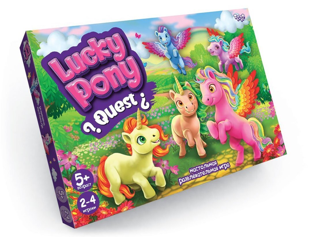 Настольная игра Danko Toys Lucky Pony - купить с доставкой по выгодным  ценам в интернет-магазине OZON (1000708002)