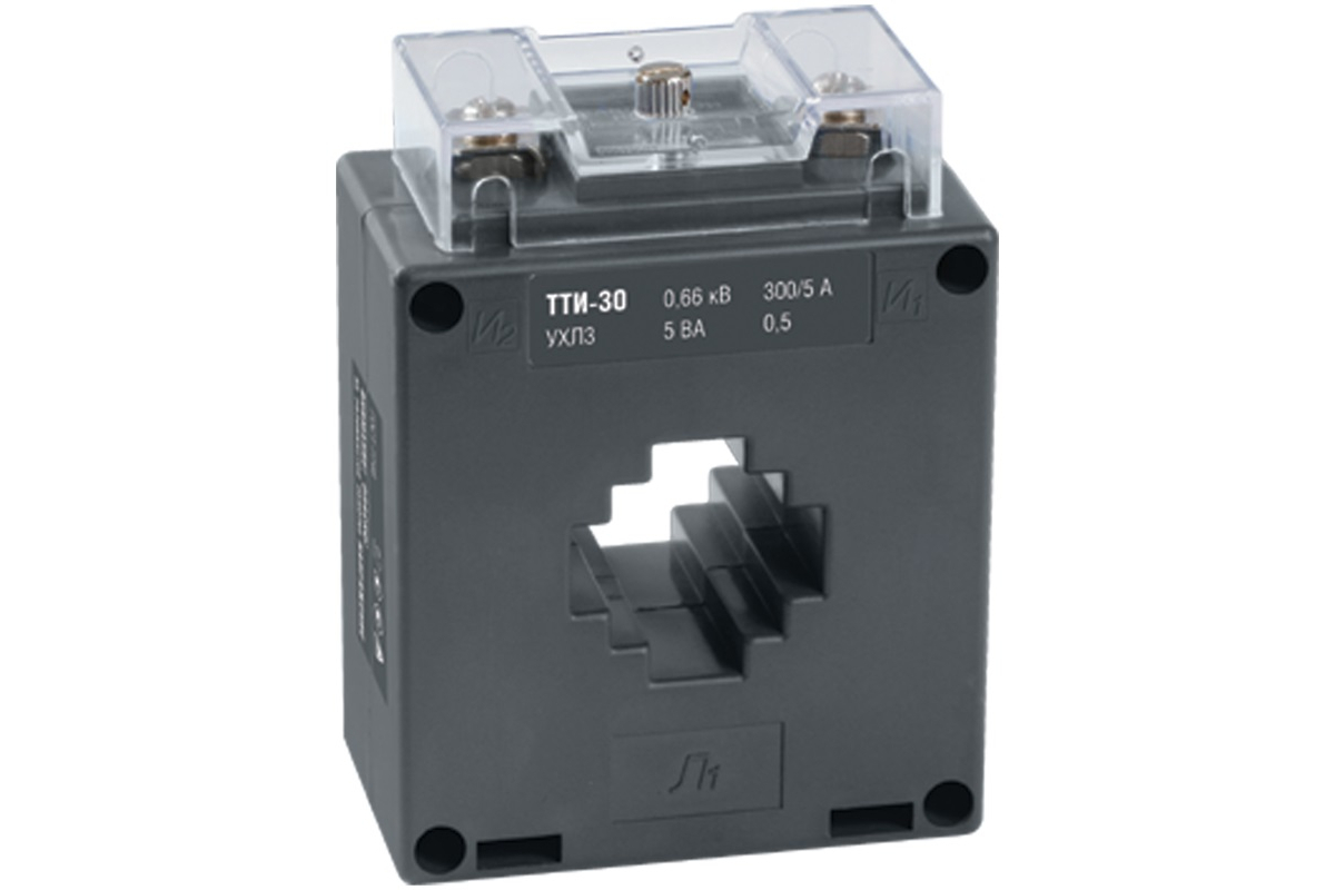 Трансформатор тока IEK ТТИ-30 300/5 5ВА — купить в интернет-магазине ...