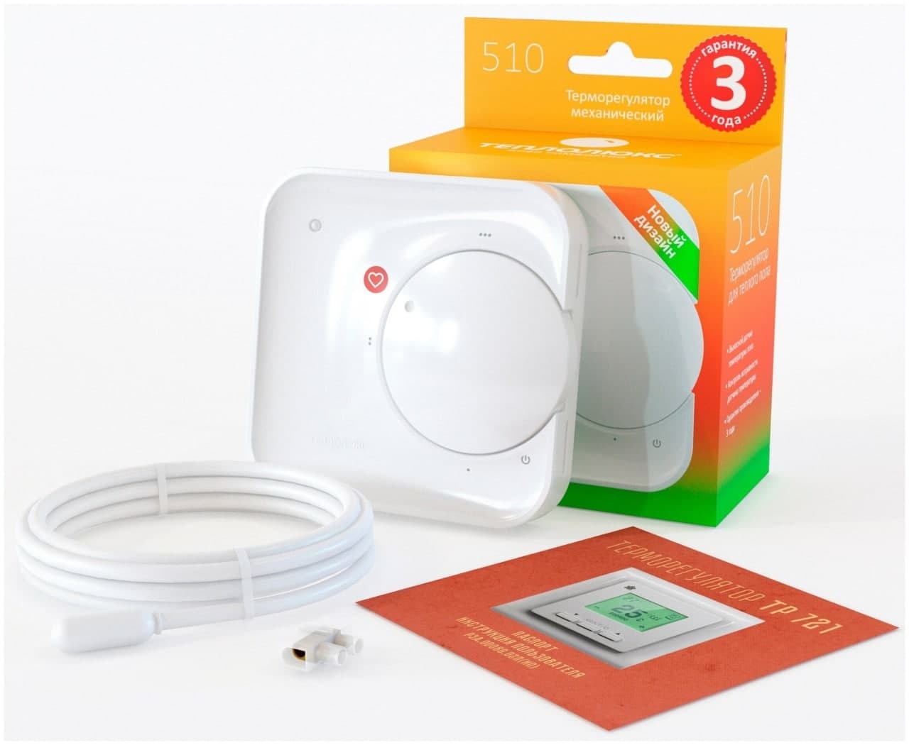 Характеристики Терморегулятор/термостат Теплолюкс до 3600Вт для теплого ...