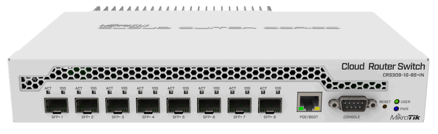 MIKROTIK Коммутатор CRS309-1G-8S+IN