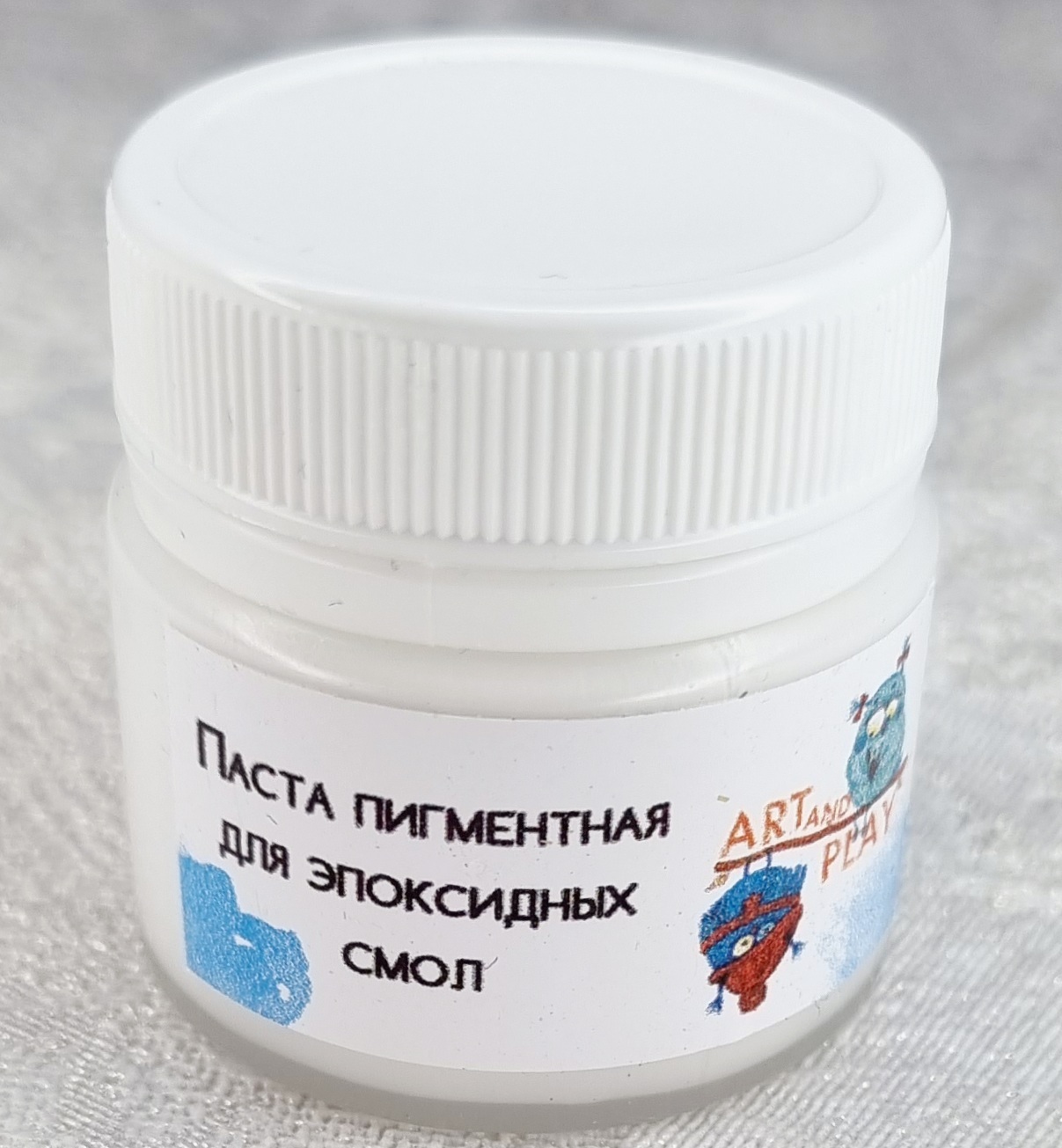 Пигментная паста для эпоксидной смолы, цвет Белый, 20 мл, Art and Play ...