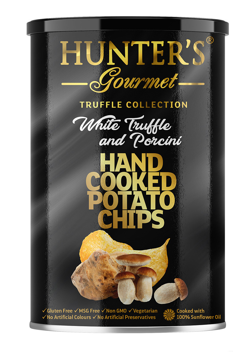 Чипсы натуральные Hunter's Gourmet Белый трюфель и белые грибы 150 г ...