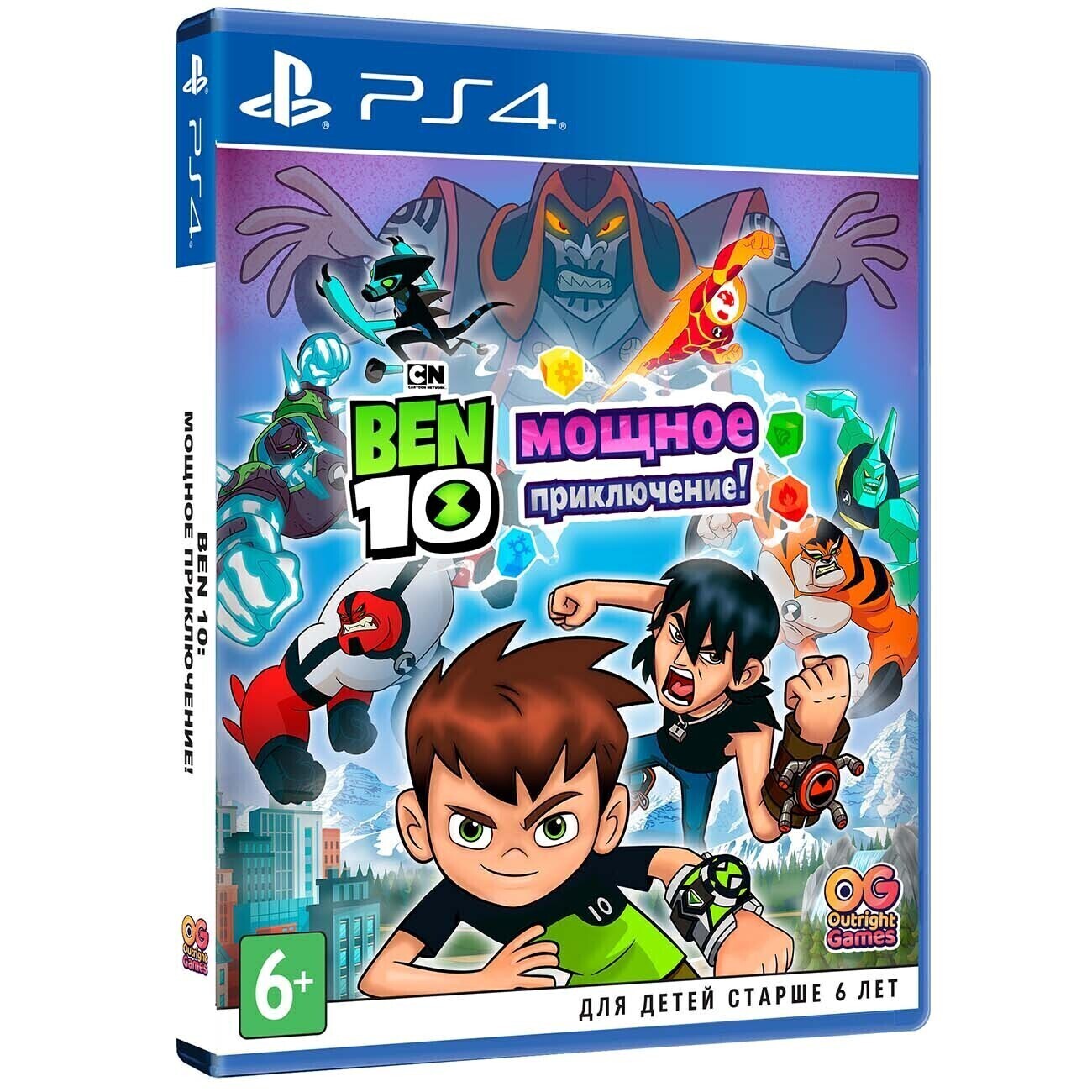 Игра Ben 10: Мощное Приключение (PlayStation 4, Русские субтитры) купить по  низкой цене с доставкой в интернет-магазине OZON (557875644)