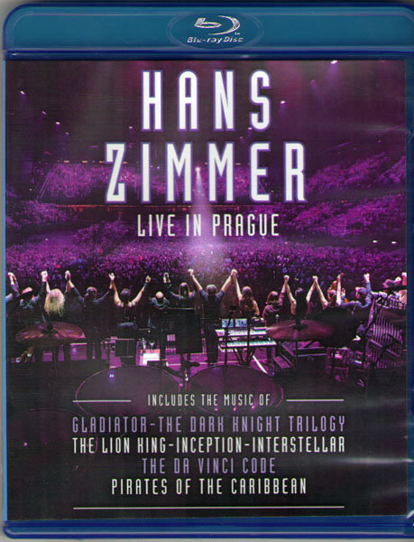 Hans Zimmer Live in Prague (Blu-Ray диск)