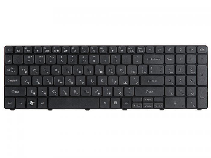 Клавиатура / Keyboard для ноутбуков Packard Bell EG70, LE11, LE69 черная, гор. Enter