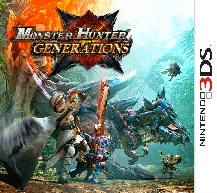 Видеоигра Monster Hunter Generations для Nintendo 3DS