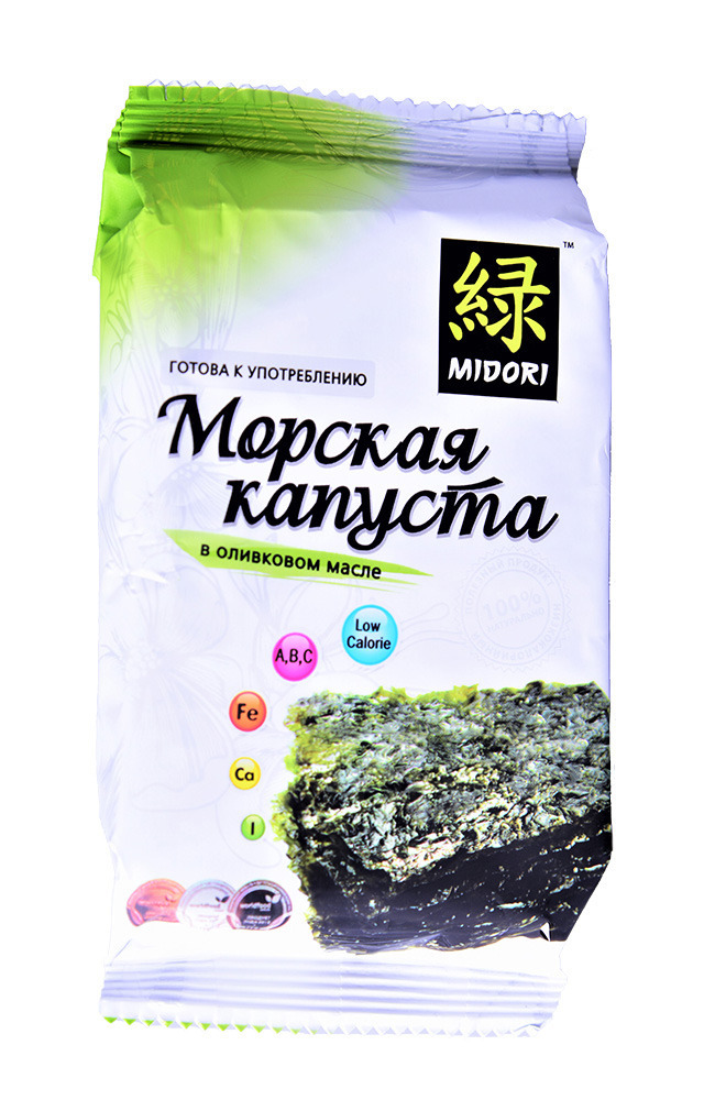 Морская капуста midori жареная