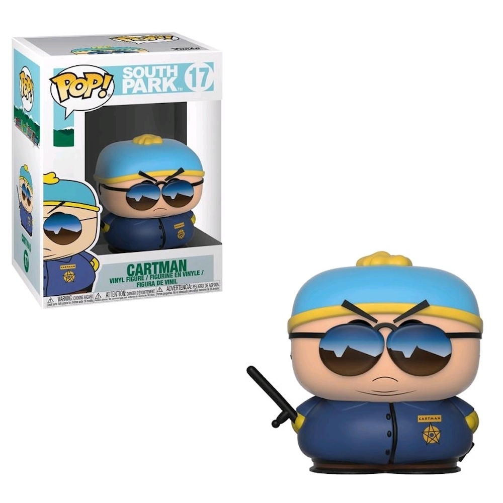 Фигурка Funko Pop! South Park: Cartman (Cop (Фанко Поп Эрик Картман из  сериала Южный Парк)) - купить с доставкой по выгодным ценам в  интернет-магазине OZON (1555056112)