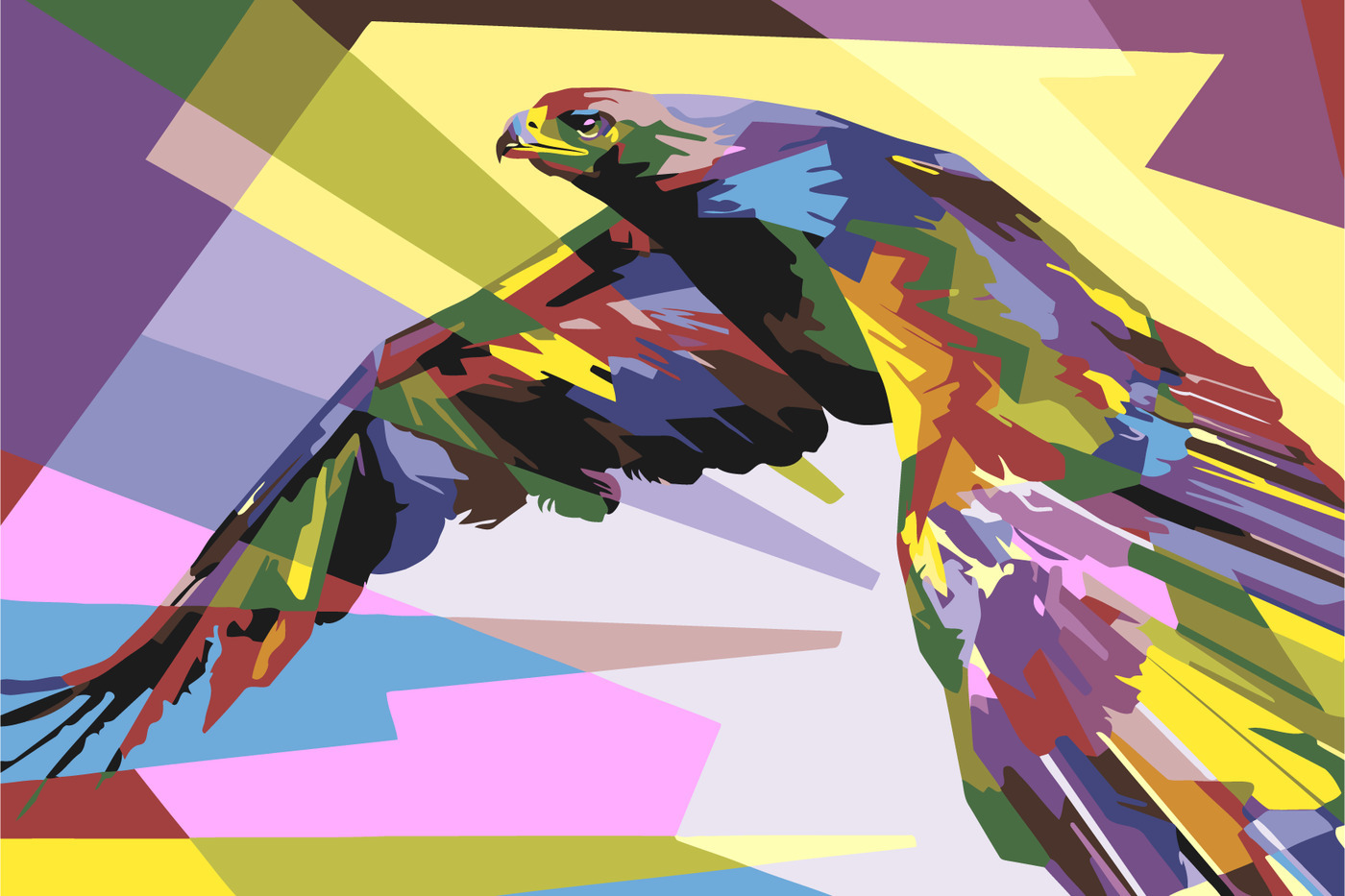 Разноцветный Орел