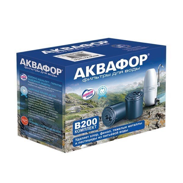 КомплекткартриджейВ200Аквафордляжесткойводы(В200Ж)кфильтрамМодерн