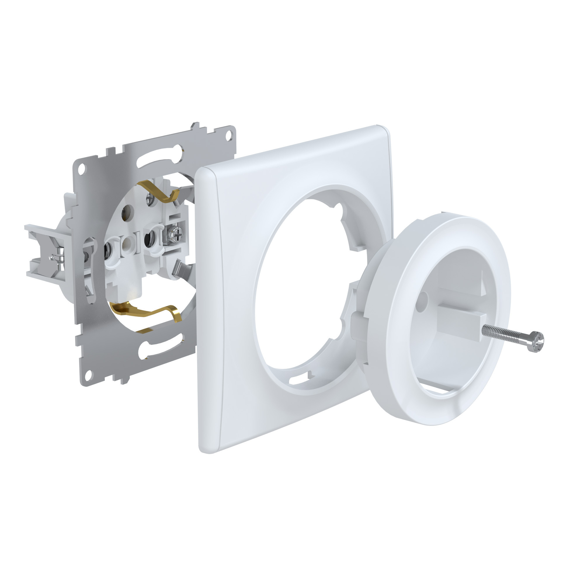 Купить Выключатель Света Белый Onekey Electro