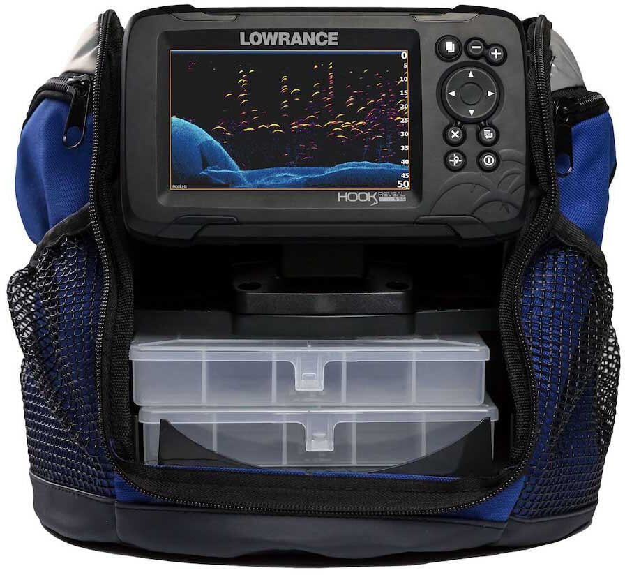 Lowrance hook reveal 5. Эхолот Lowrance Hook Reveal 5. Крышка эхолота Lowrance Hook Reveal 5. SPLITSHOT.