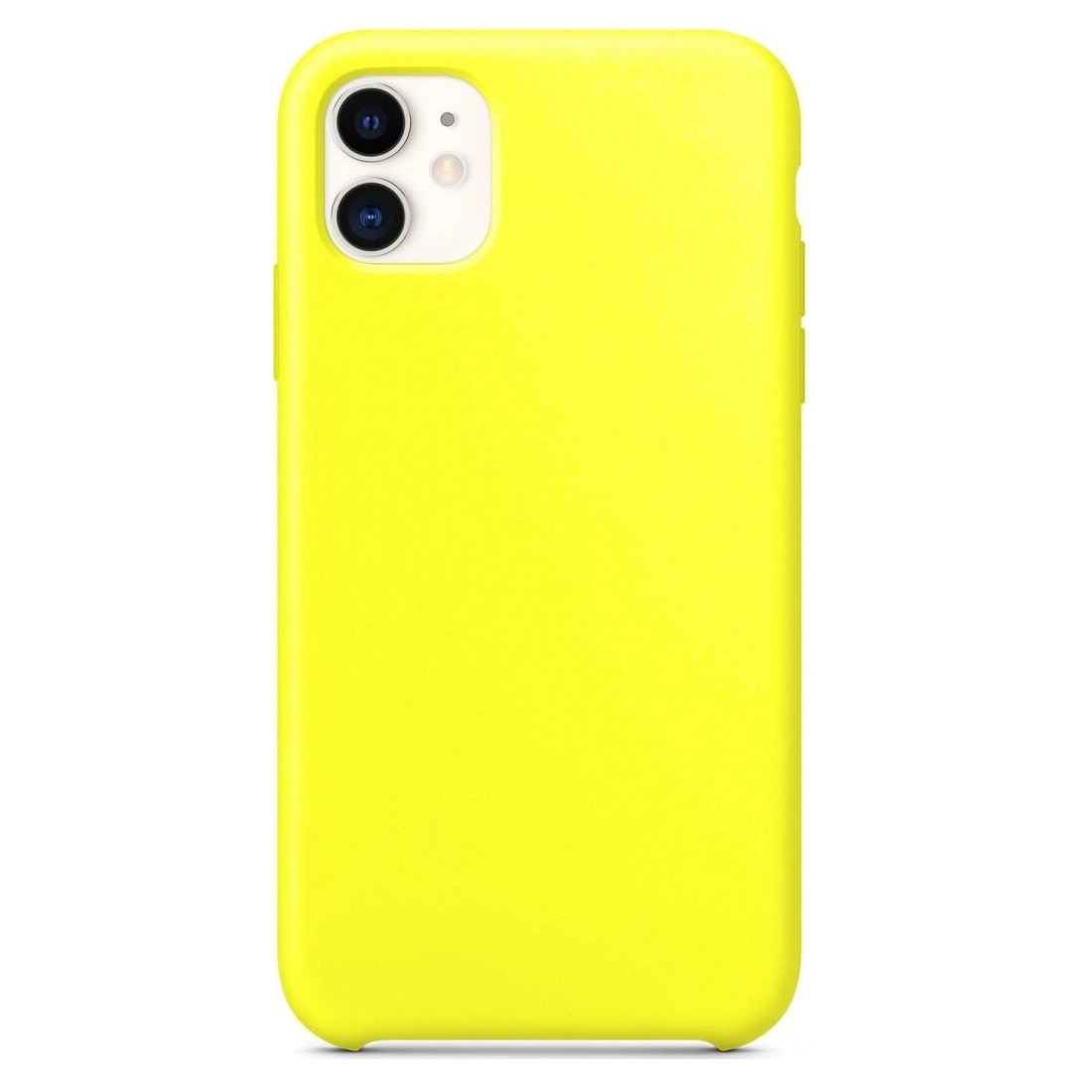 Apple iphone 11 Silicone Case Yellow