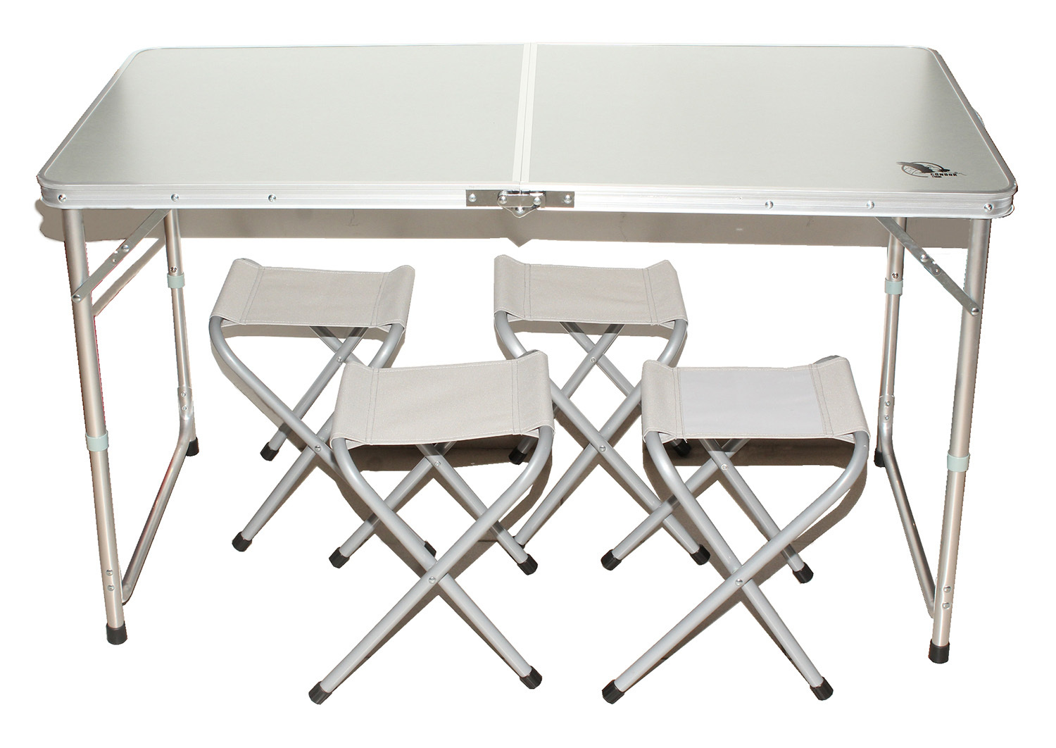 Стол складной ytft016 серый, 80х60х70 см