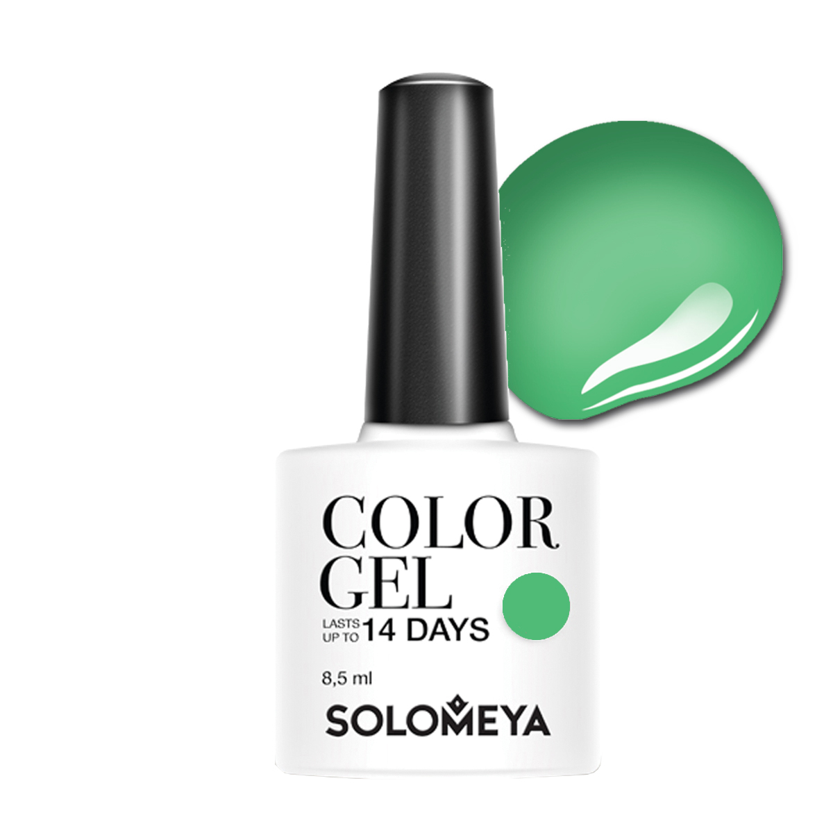 Solomeya Гель-лак Color Gel Природная зелень 107 купить на OZON по низкой цене (496030303)