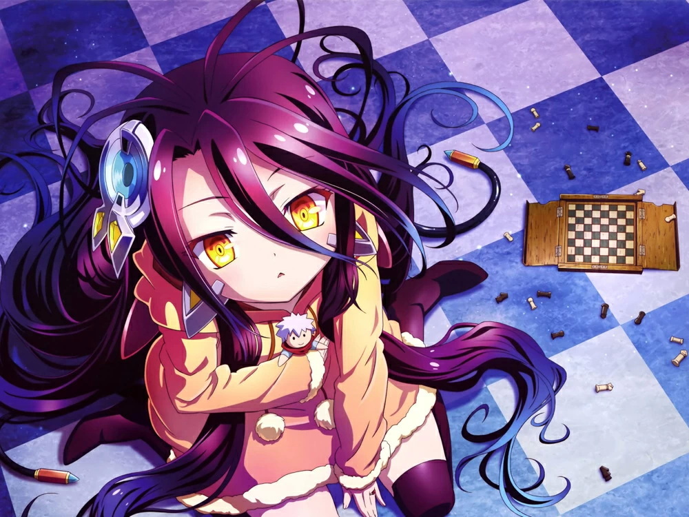 No game no life zero рику. Ngnl шуви. Нет игры нет жизни чиби. Рику дола арт. Нет игры нет жизни.