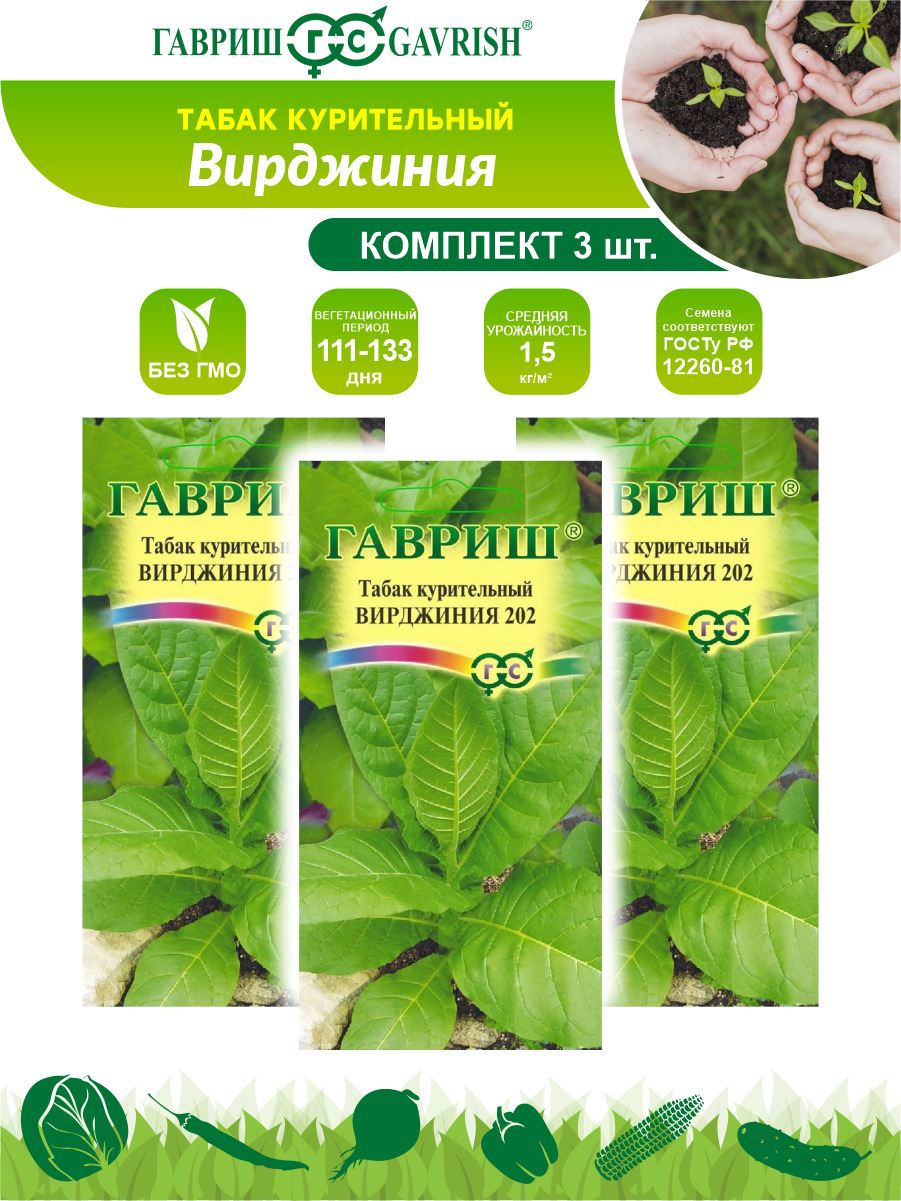 Купить Семена Табак Курительный Цветущий Сад