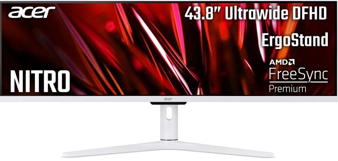 Acer43.8"МониторXV431CPwmiiphxNitroUM.MX1EE.P01,белый