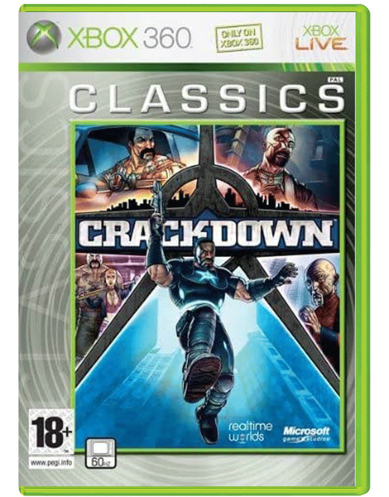 Игра Crackdown (Classics) (XBox 360, Английская версия) купить по низкой  цене с доставкой в интернет-магазине OZON (544203822)