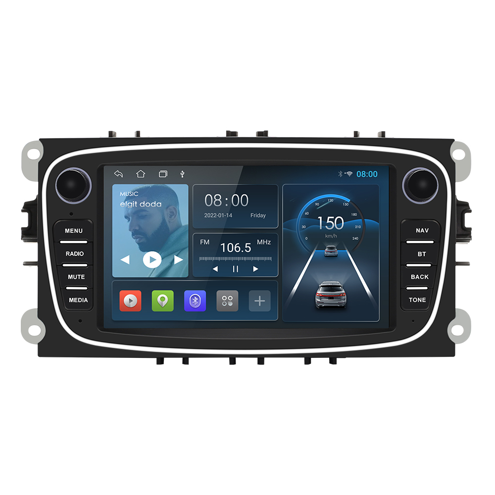 ISUDAR Автомагнитола для Форд Фокус For Focus S-MAX Mondeo C-MAX Kuga  Galaxy,Android,1G/32G,GPS,Bluetooth,Wifi - купить в интернет-магазине OZON  с доставкой по России (568612591)