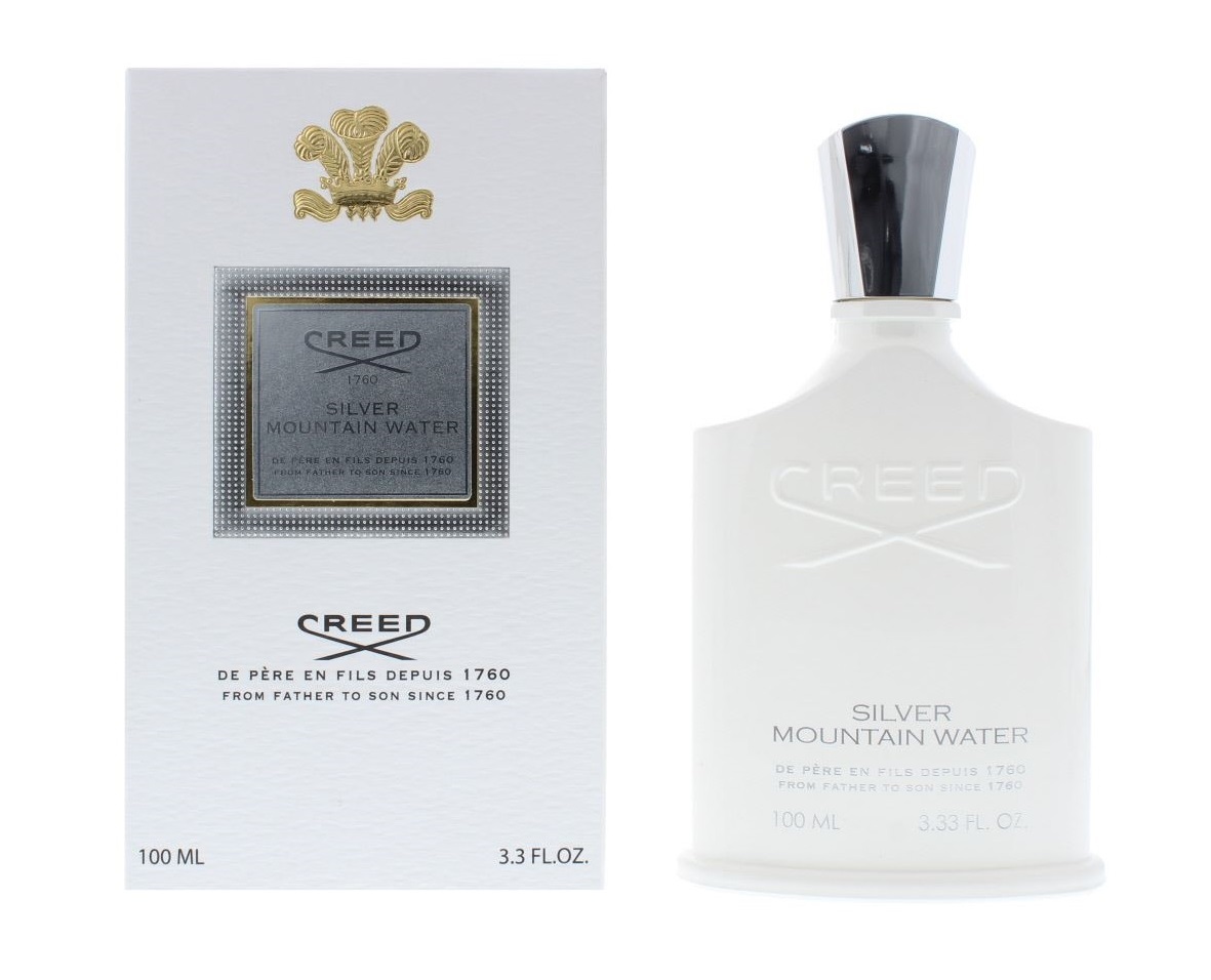 Creed silver water отзывы. Creed Silver Mountain Water Eau de Parfum. Creed Silver Mountain Water 100 ml. Creed Silver Mountain Water 100ml EDP. Creed Aventus Silver Mountain.