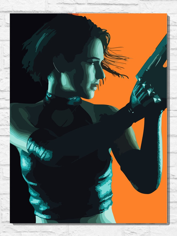 Resident evil картина по номерам