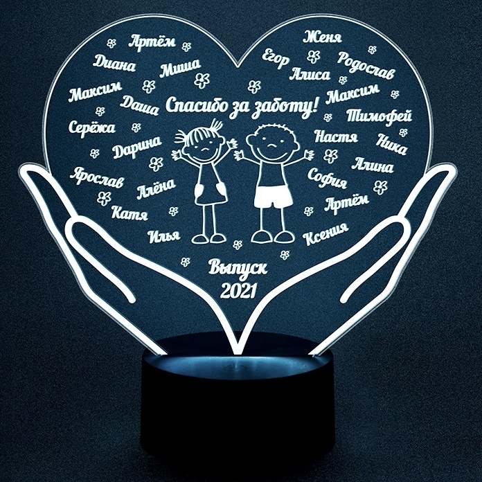 Купить ночник Risalux Четыре сердца, цены на Мегамаркет Артикул: 100025577357