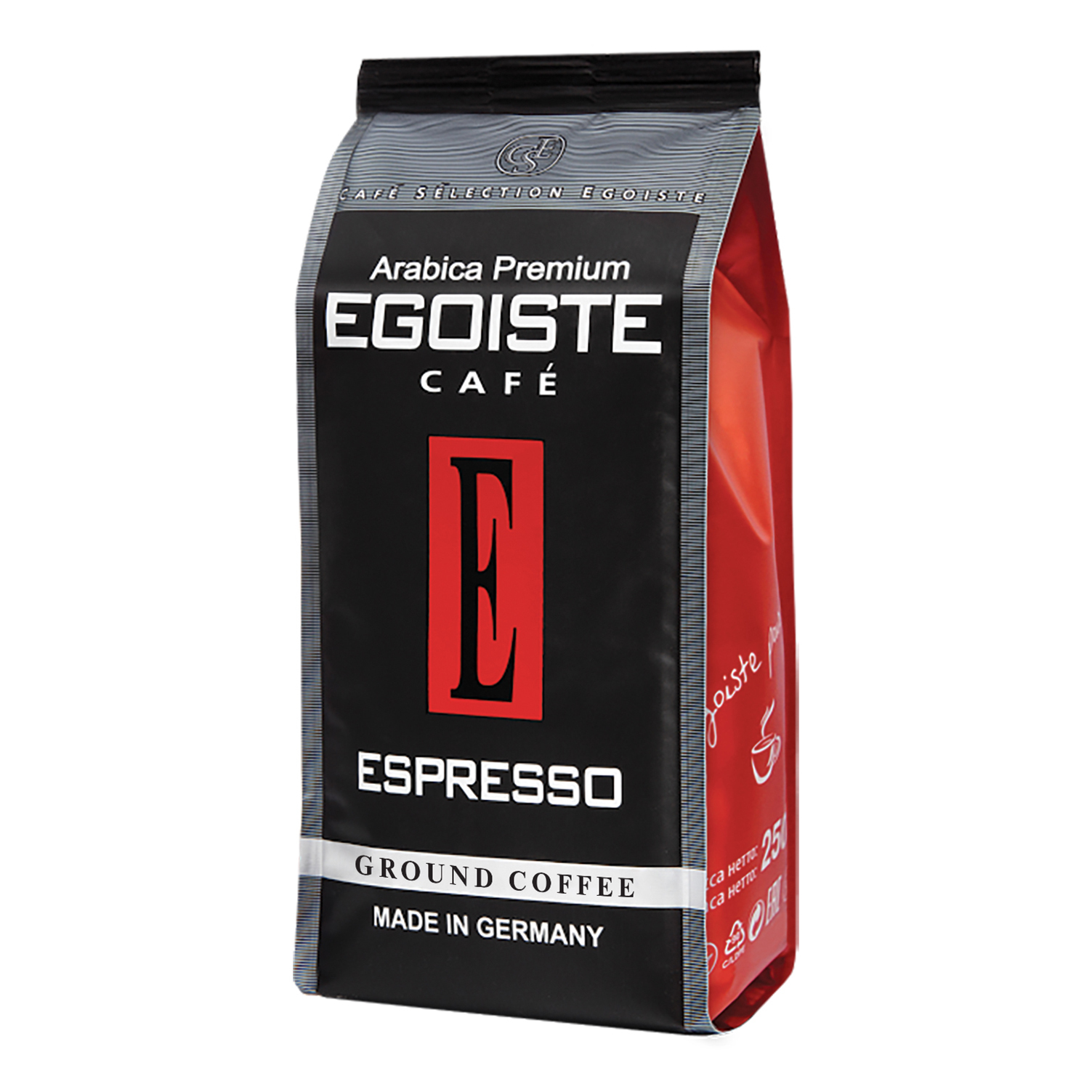 Кофе молотый 250гр. Кофе Egoiste Espresso молотый 250г. Эгоист эспрессо молотый 250г. Кофе эгоист эспрессо 250 г. Кофе в зернах Egoiste Espresso 250г.