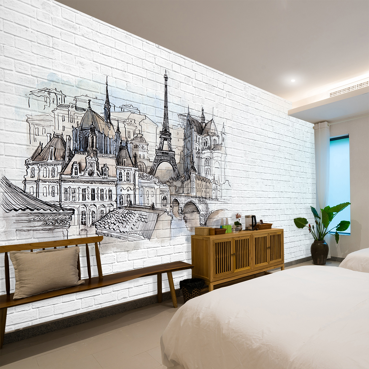 Декор комнаты в стиле париж