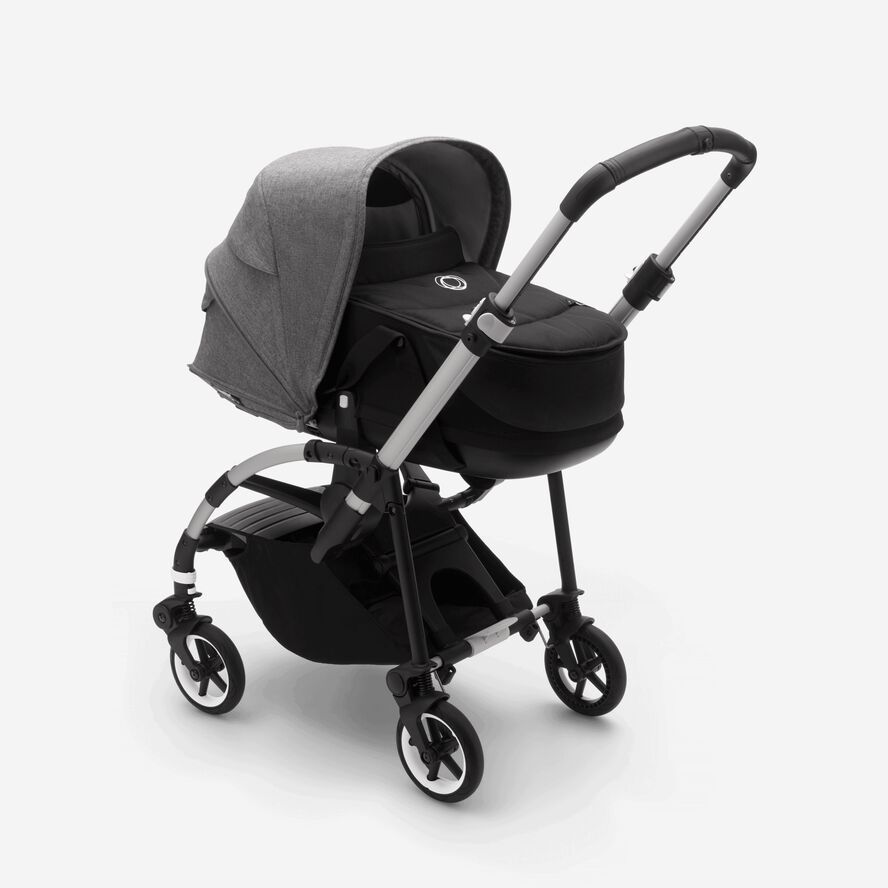 Коляска 2 в 1 Bugaboo Bee6 Alu/Black/Grey Melange