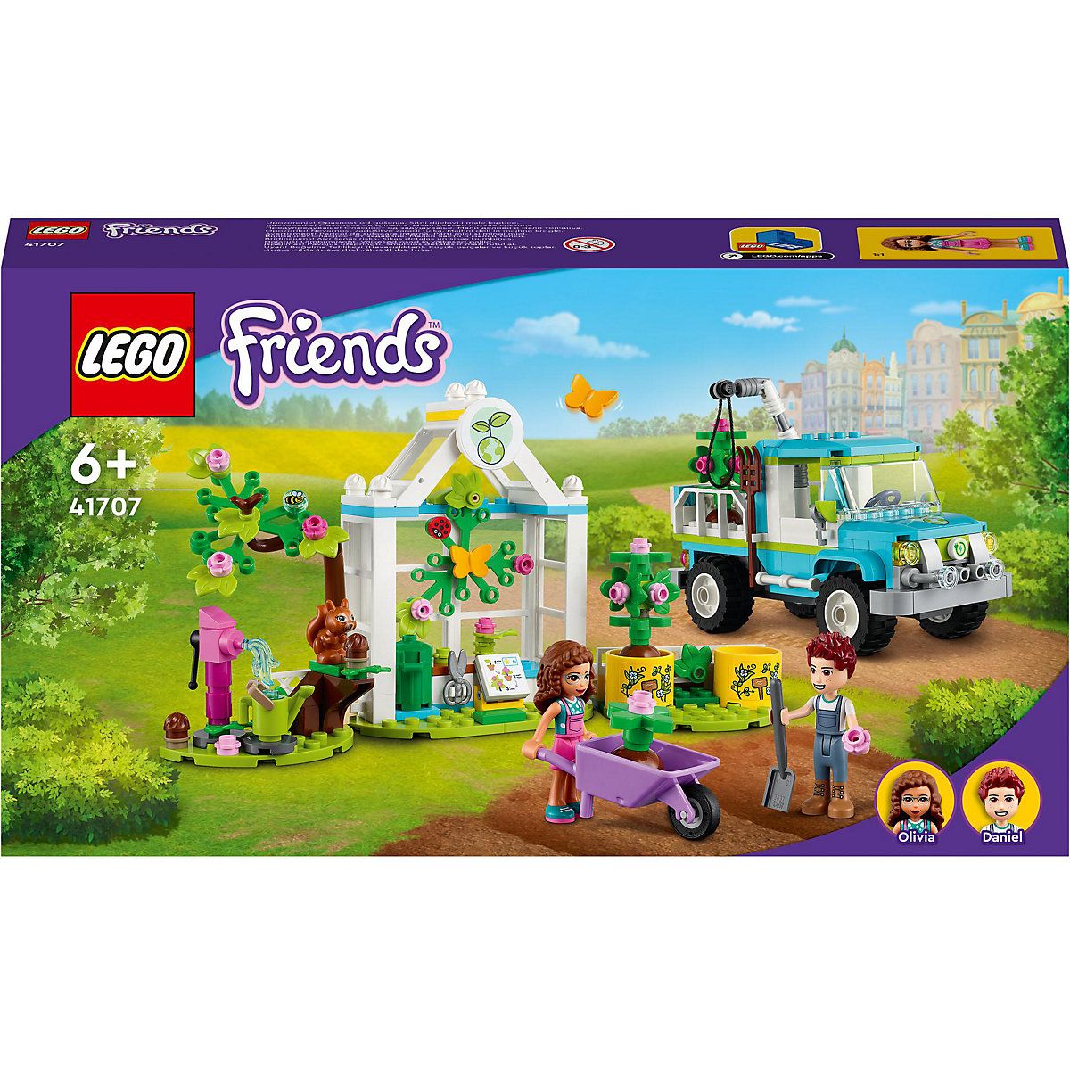 LEGO Friends 41707 Baumpflanzungsfahrzeug ЛЕГО Машина для посадки деревьев  - купить с доставкой по выгодным ценам в интернет-магазине OZON (1164717390)