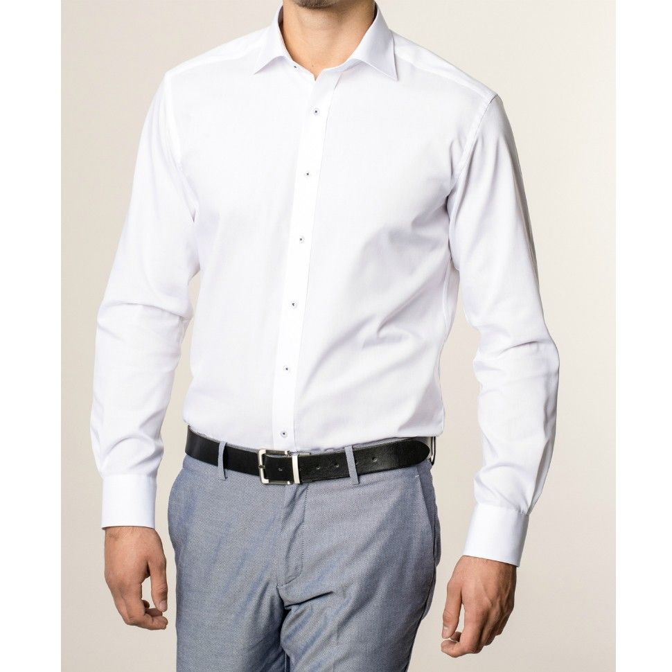 Ferzhuanjzaa Classic Style белая мужская рубашка