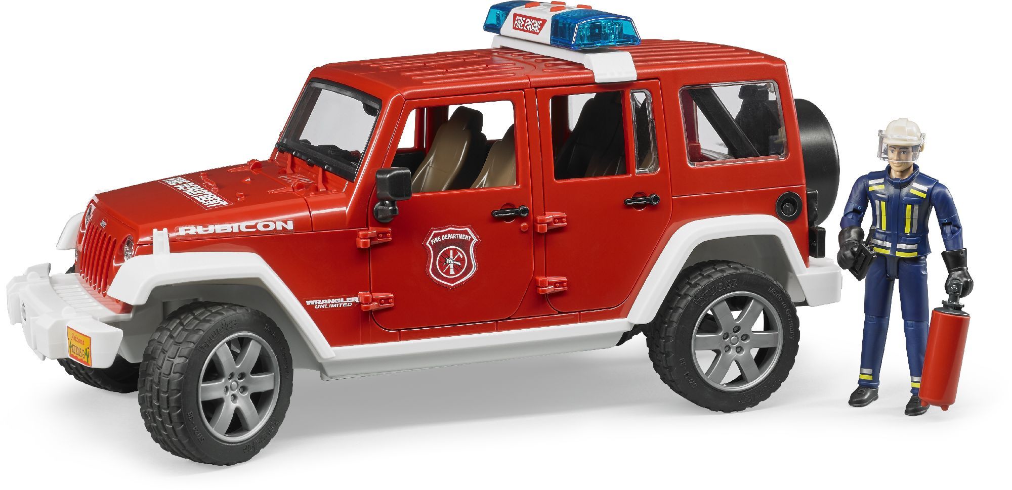 Внедорожник Bruder Jeep Wrangler Unlimited Rubicon